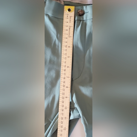 Lauren Ralph Lauren Black Label Pants Mens 36X30 Green Performance Chino Nylon - Picture 7 of 10